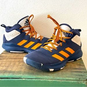 Adidas Cross Em Up 5 YOUTH Basketball Shoes - Boys/Youth Size 6, run wide.